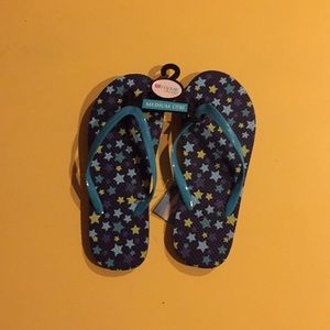 Woman’s flip flops